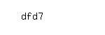 Captcha: dfd7