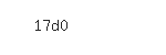 Captcha: 17d0